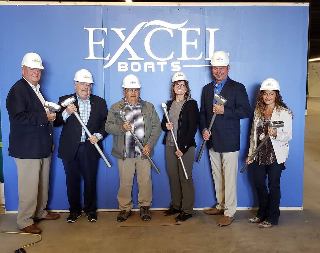 Boat company, local officials unite to mark ‘Excel’lent day