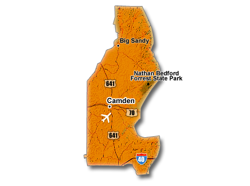 Benton County Map